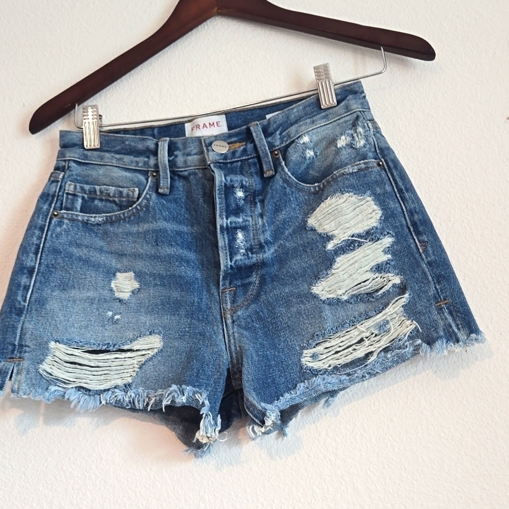 Frame denim rigid re-release le original short